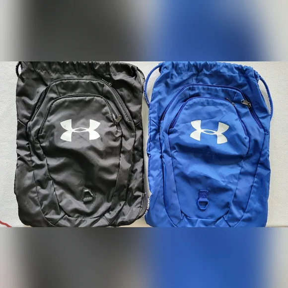 Under Armour Men's Black and Blue Backpacks - 2 in a Pre-made Bundle! - Picture 1 of 6